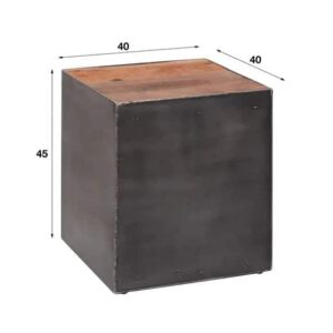 Bijzettafel 40x40 Bifro
