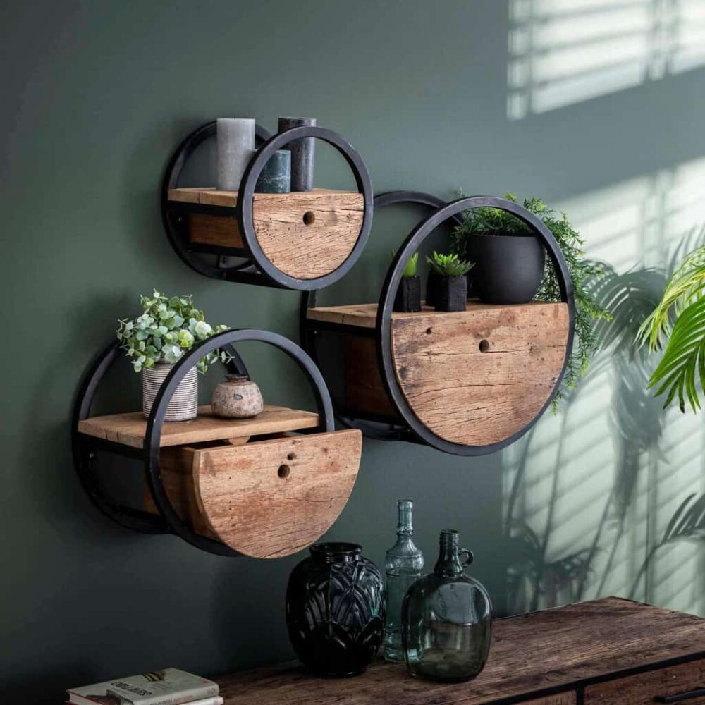 Wandschap autour de (3x)