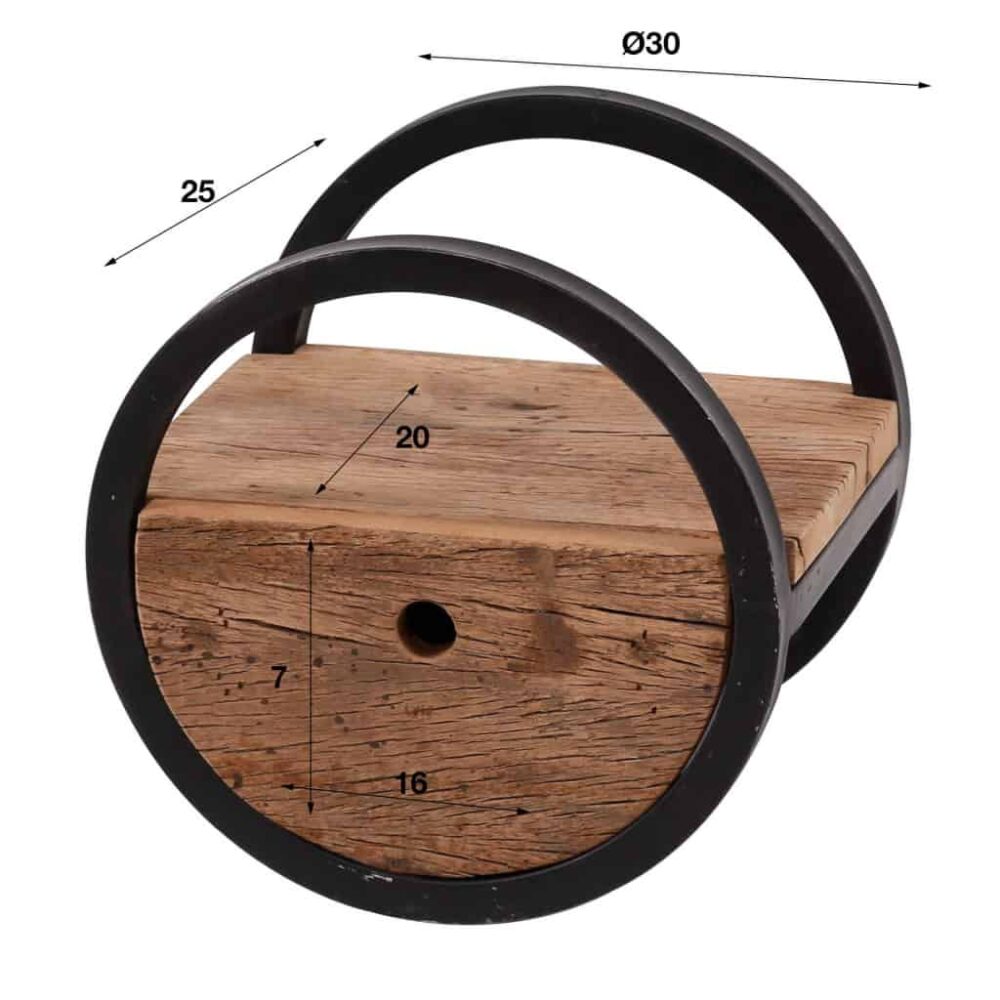 Wandschap autour de (3x)
