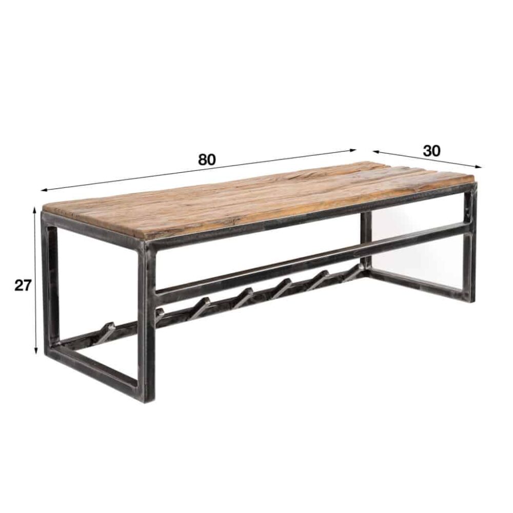 Kapstok Wooden shade 7 haken