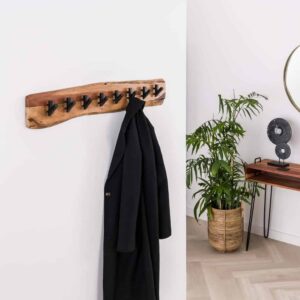 Kapstok Long Wood 8 haken
