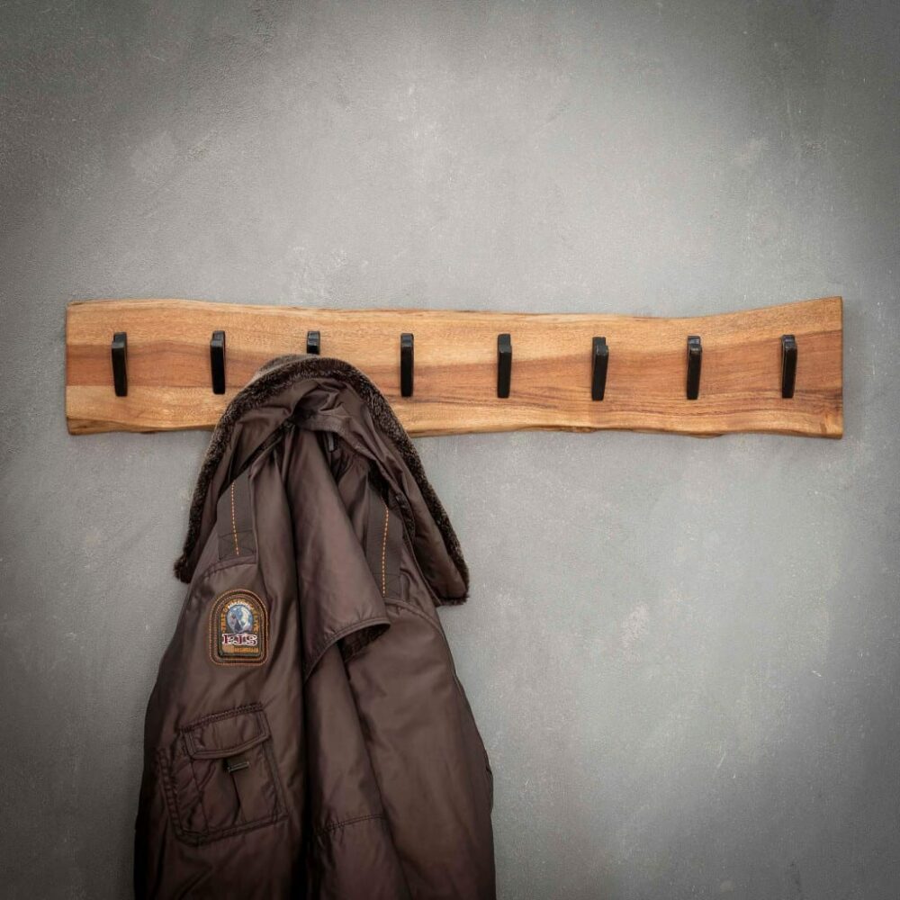 Kapstok Long Wood 8 haken