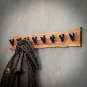 Kapstok Long Wood 8 haken