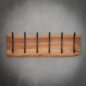 Double Kapstok Long Wood (8 haken)