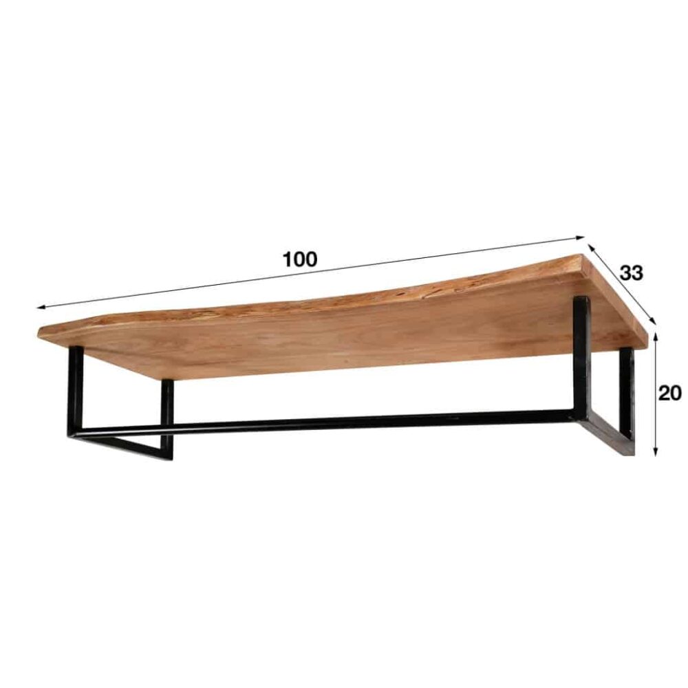 Kapstok Wooden shade (geen haken)