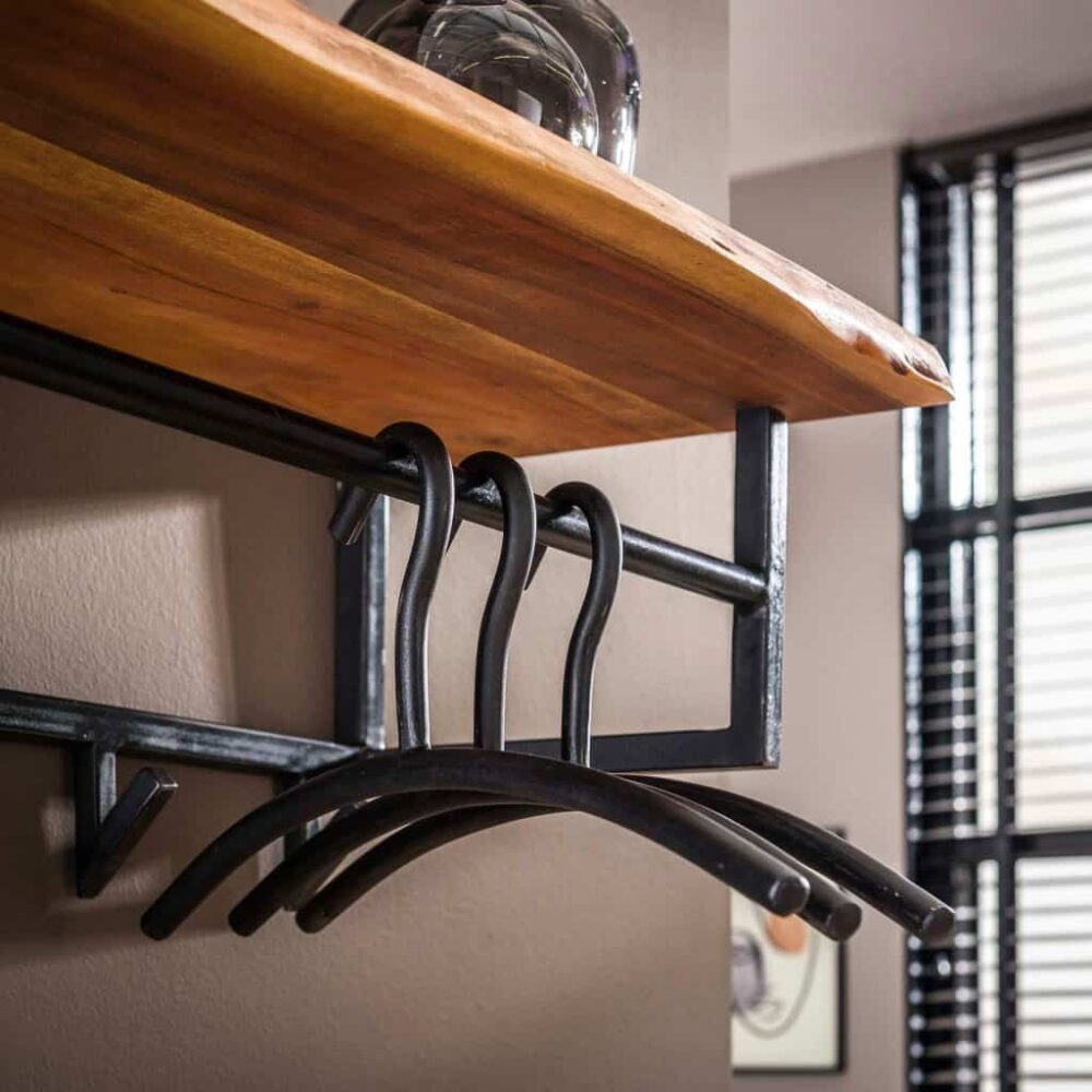 Kapstok Wooden hooks (6 haken)