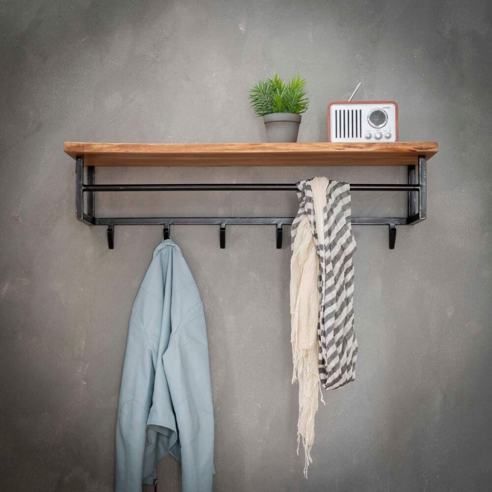 Kapstok Wooden hooks (6 haken)