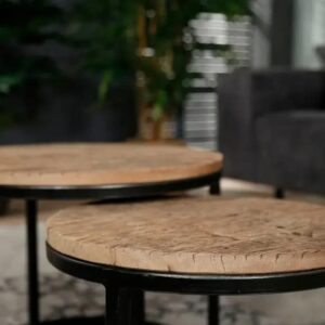 Bijzettafel Cadre set/2