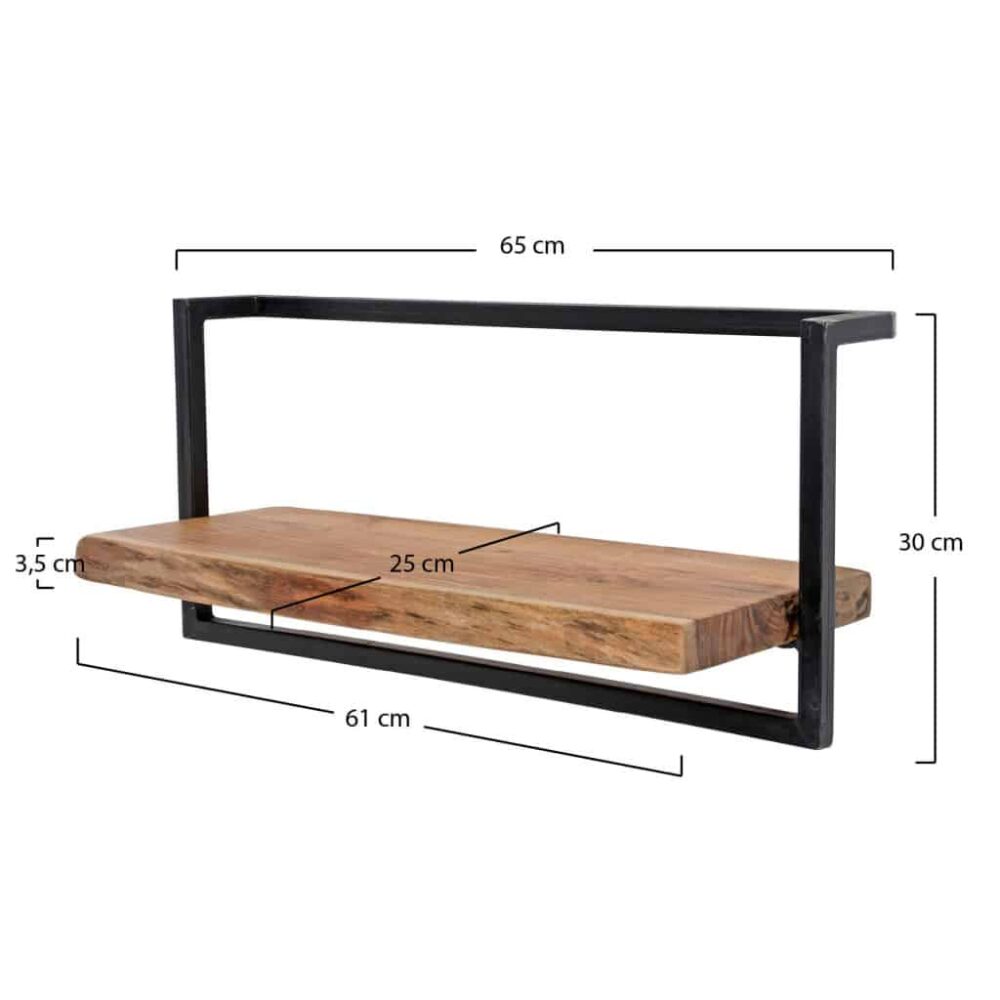 Wandplank Rivé 65cm