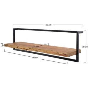 Wandplank Rivé 100cm