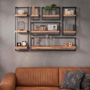 Wandplank Rivé 30cm H=100cm