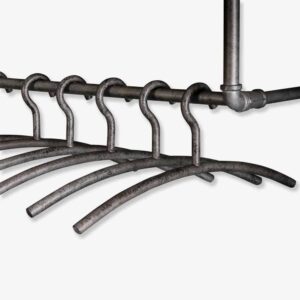 Garderobehanger rond (6x)