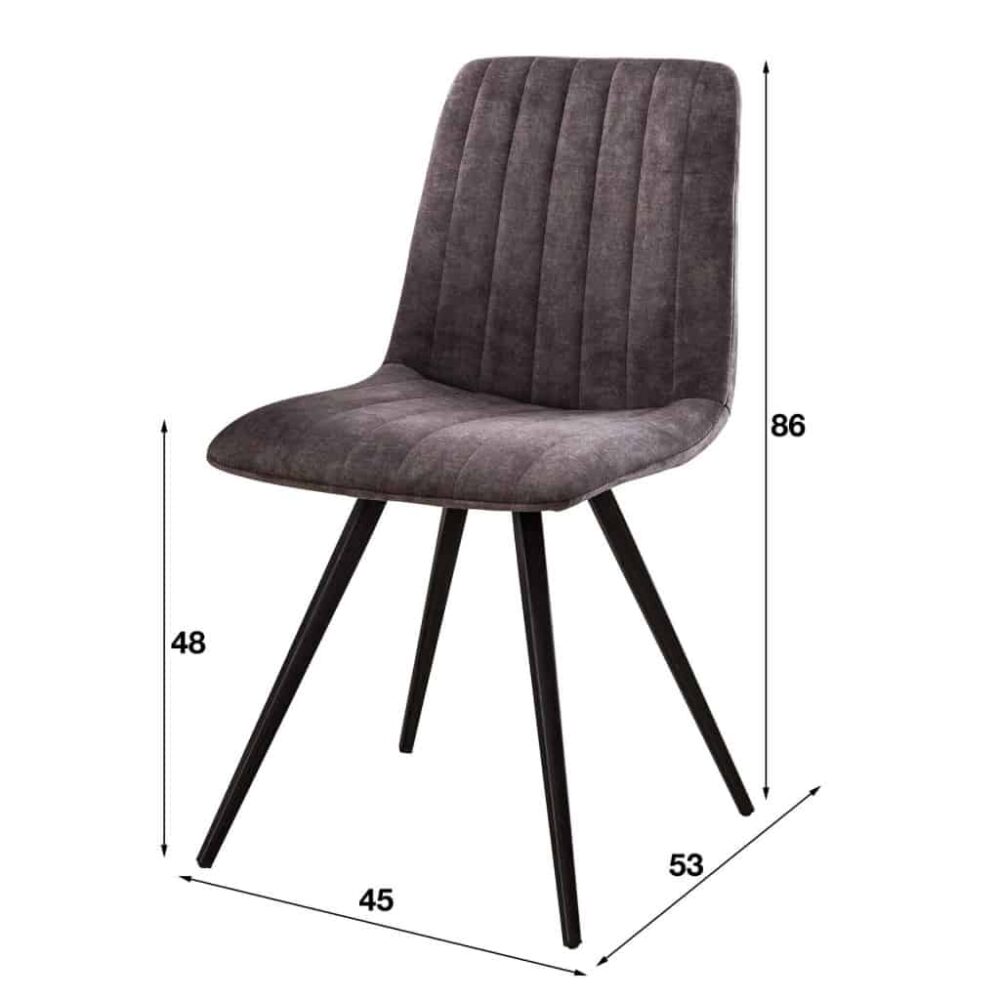 Stoel Elegant (Grey)