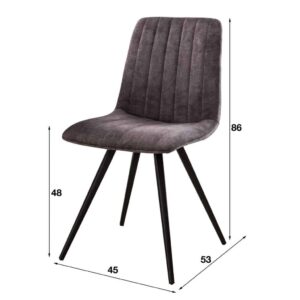 Stoel Elegant (Grey)