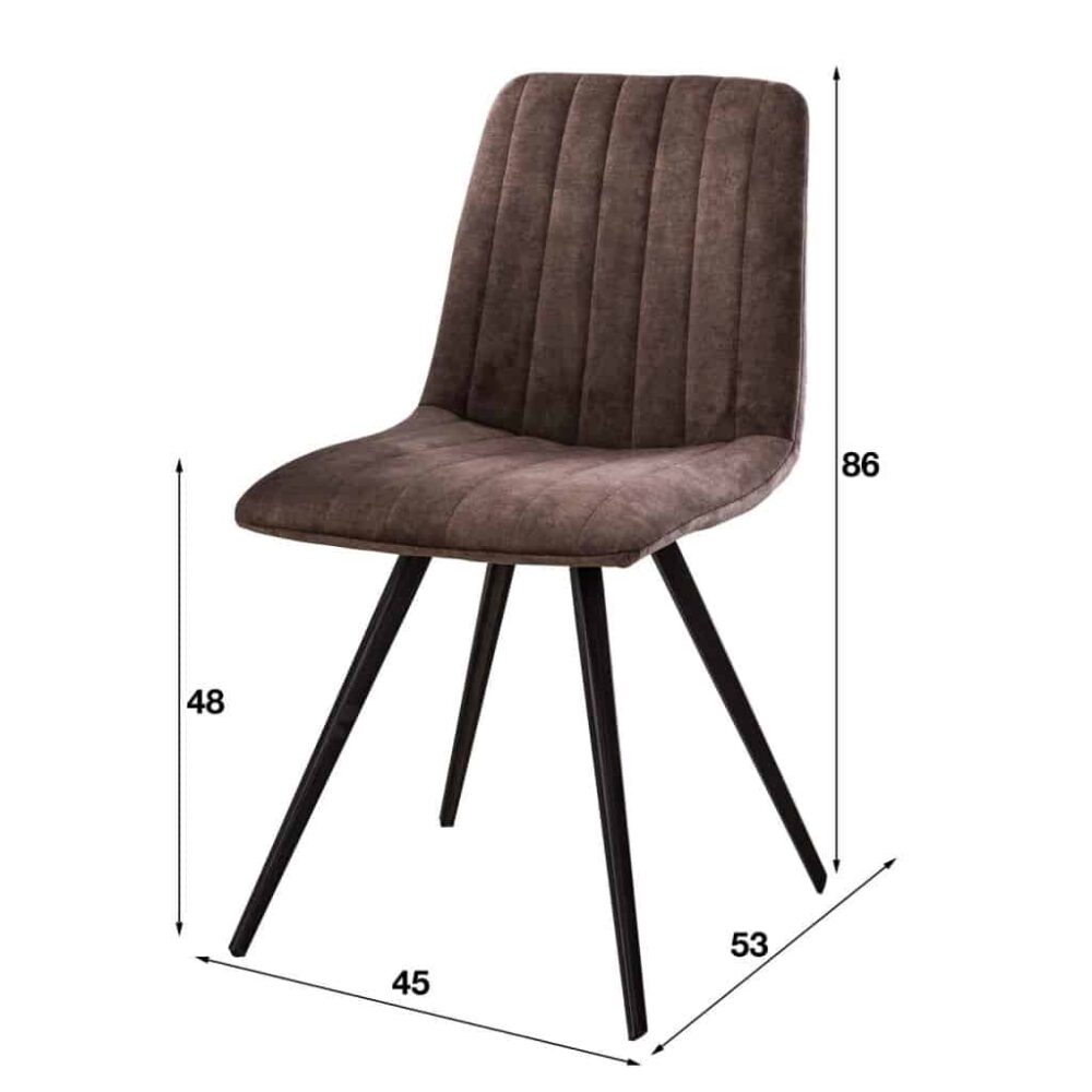Stoel Elegant (Taupe)