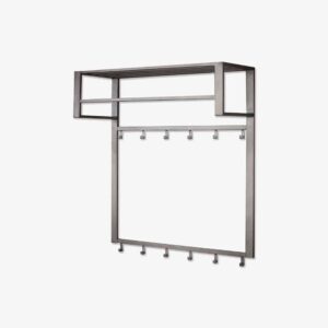 Double Kapstok Long Steel (8 haken)