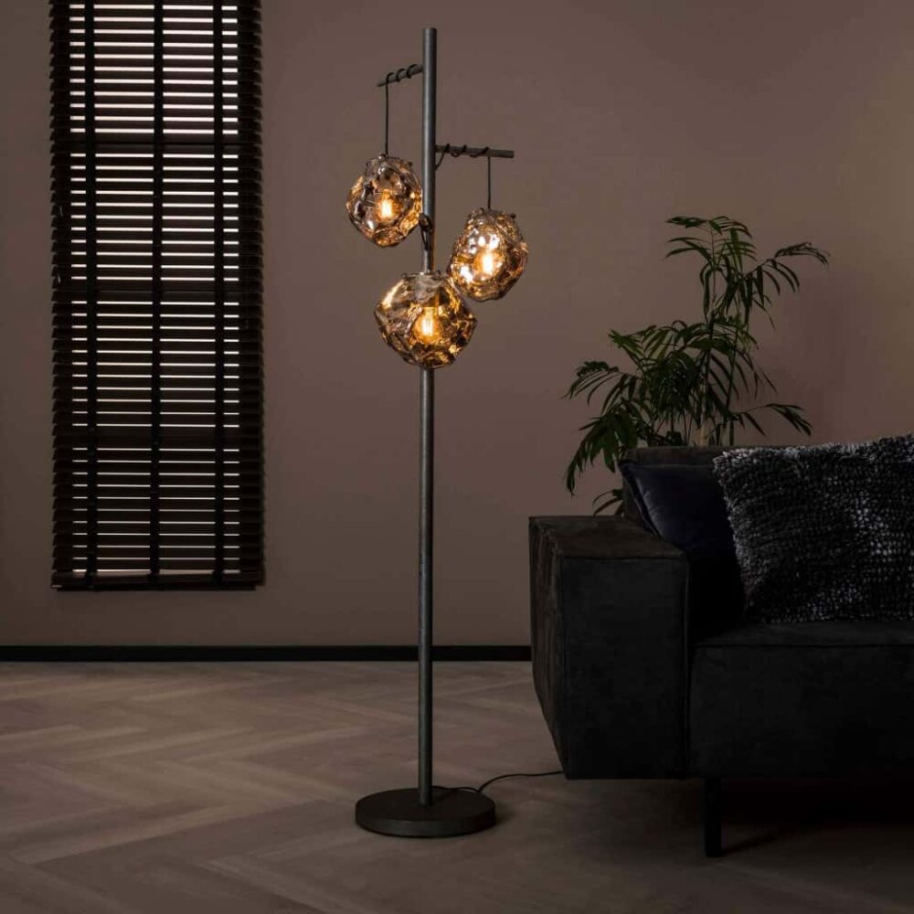 Vloerlamp 3L Stone