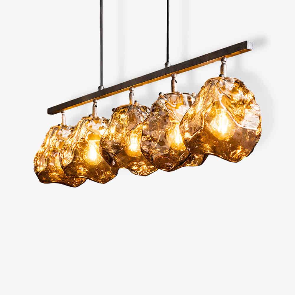 Hanglamp 5L Stone