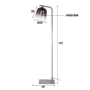 Vloerlamp 1L Timeless