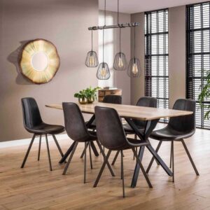 Hanglamp 4L Ribbed Droplet