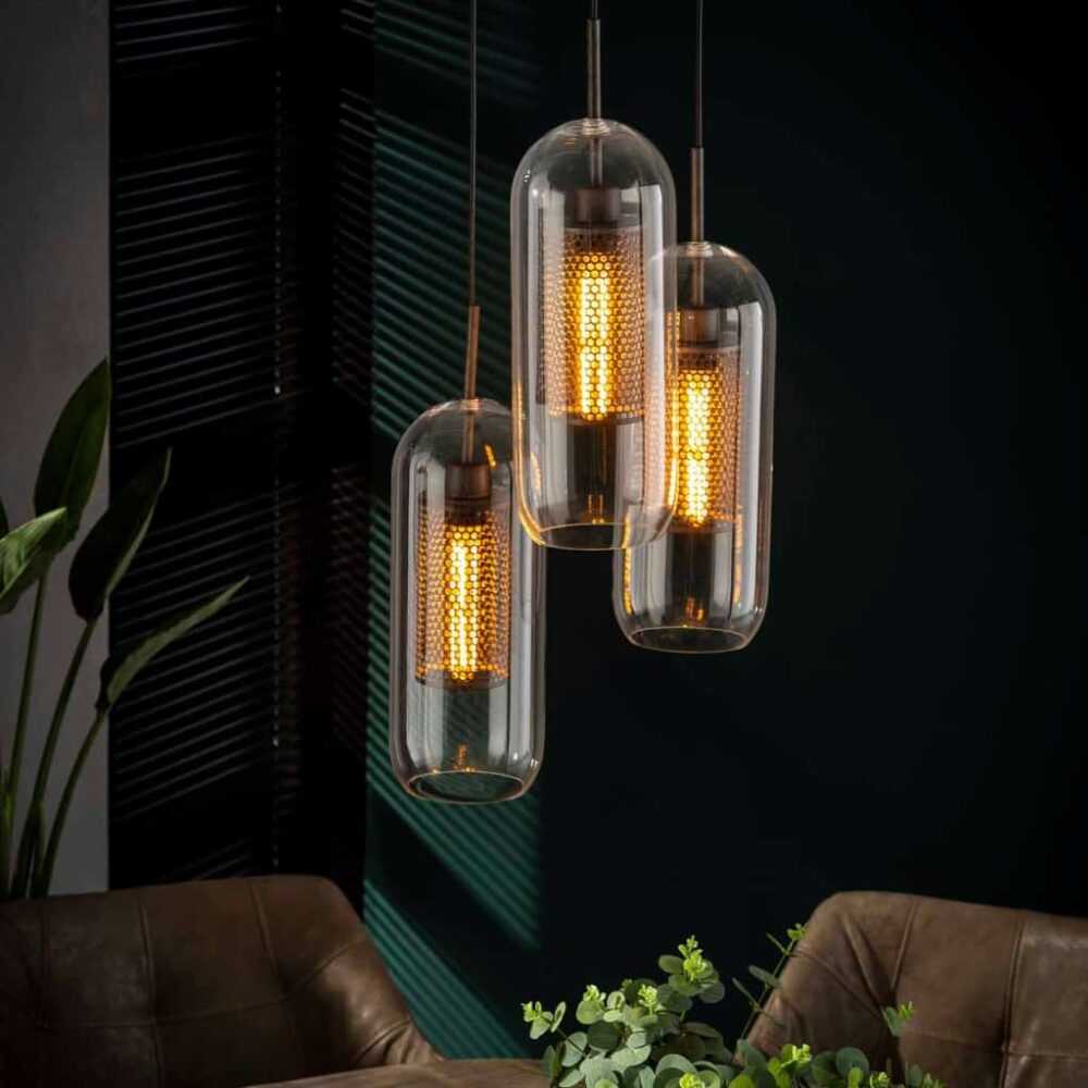 Hanglamp 3L Cones