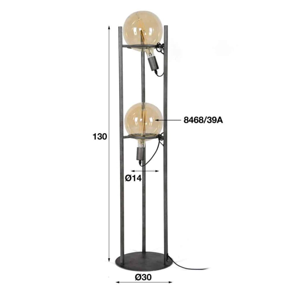 Vloerlamp 1L Venus