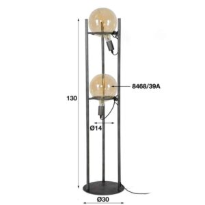 Vloerlamp 1L Venus