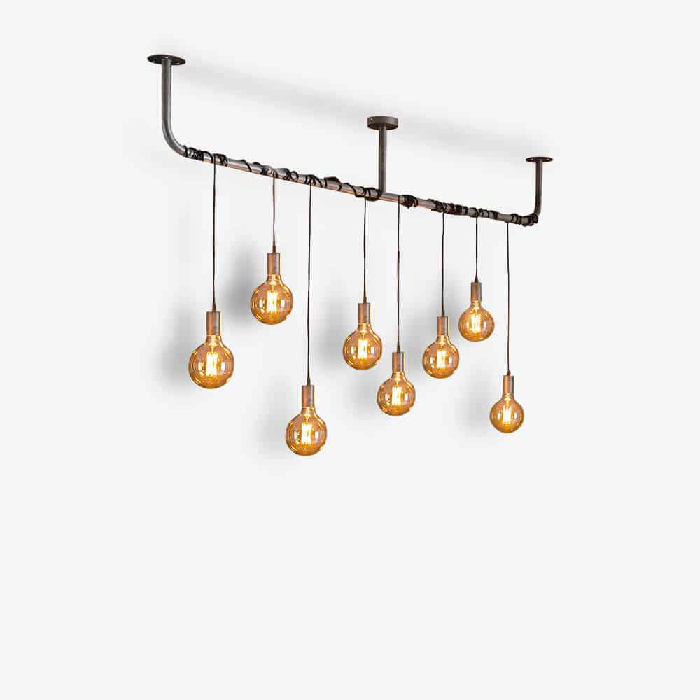 Hanglamp Warp 8 Lampen