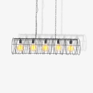 Hanglamp 5L Fil de fer