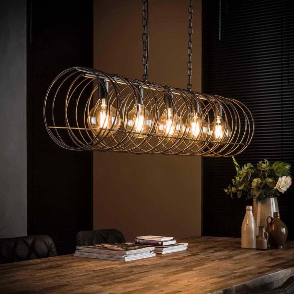 Hanglamp 5L Fil de fer