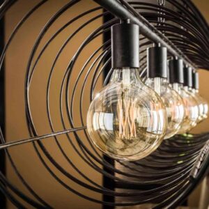 Hanglamp 5L Fil de fer