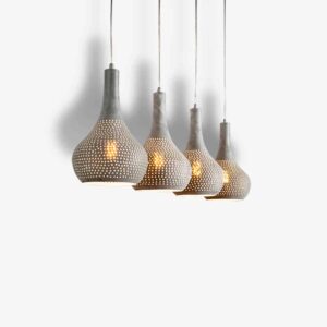 Hanglamp 4L Grey punch