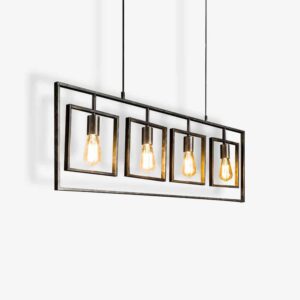 Hanglamp 4L Squared