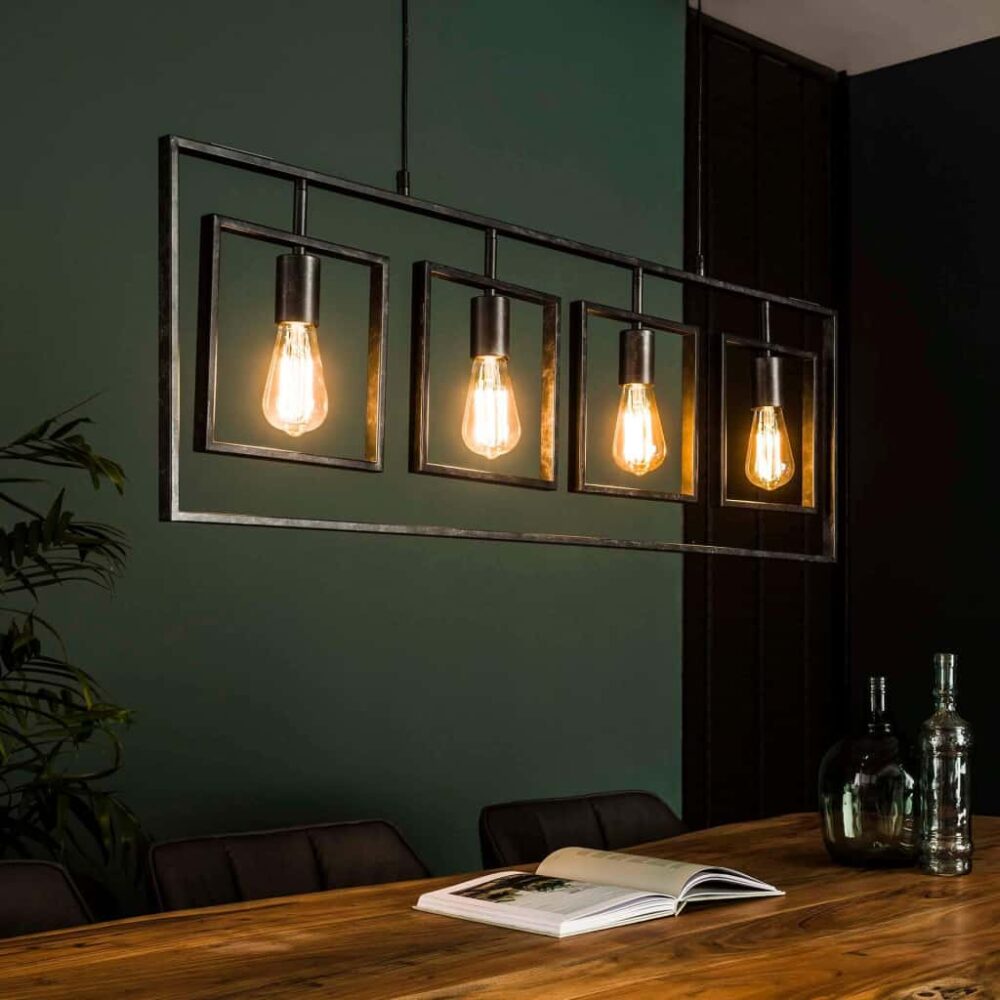 Hanglamp 4L Squared