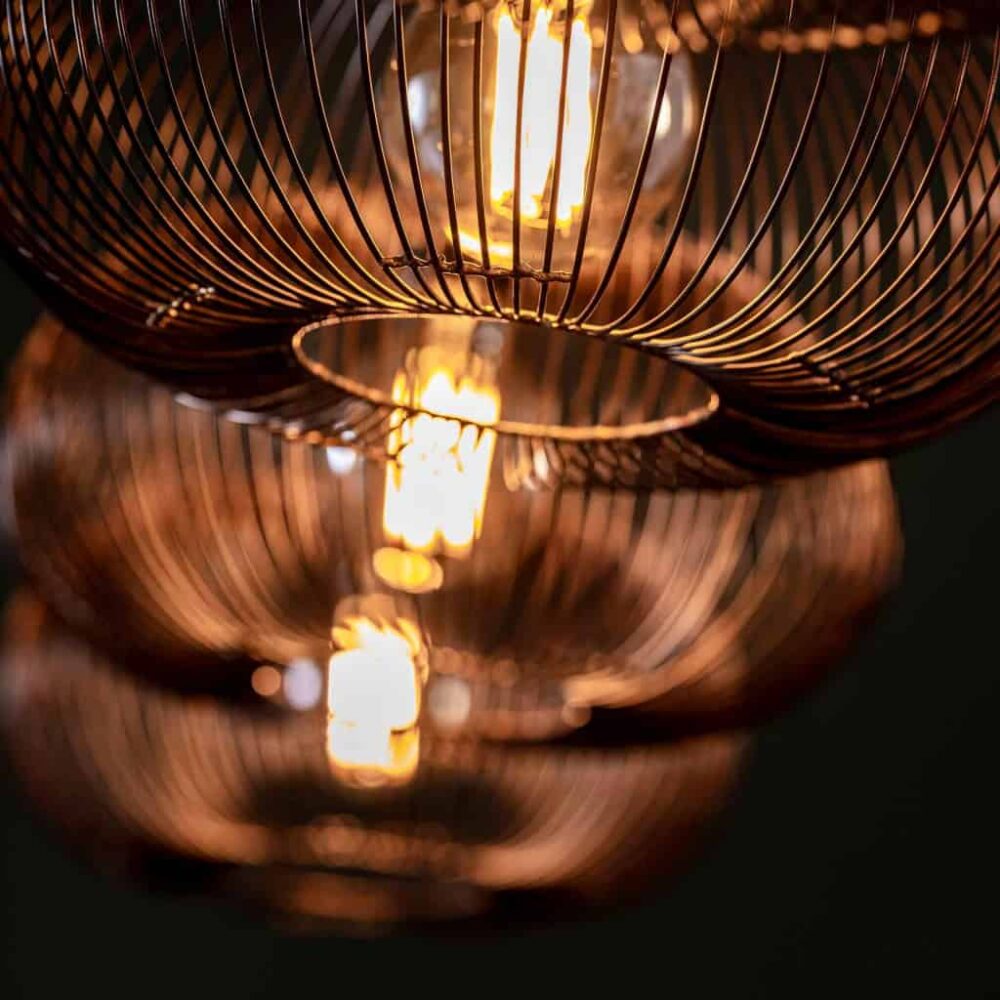 Hanglamp 4L Copper Wire