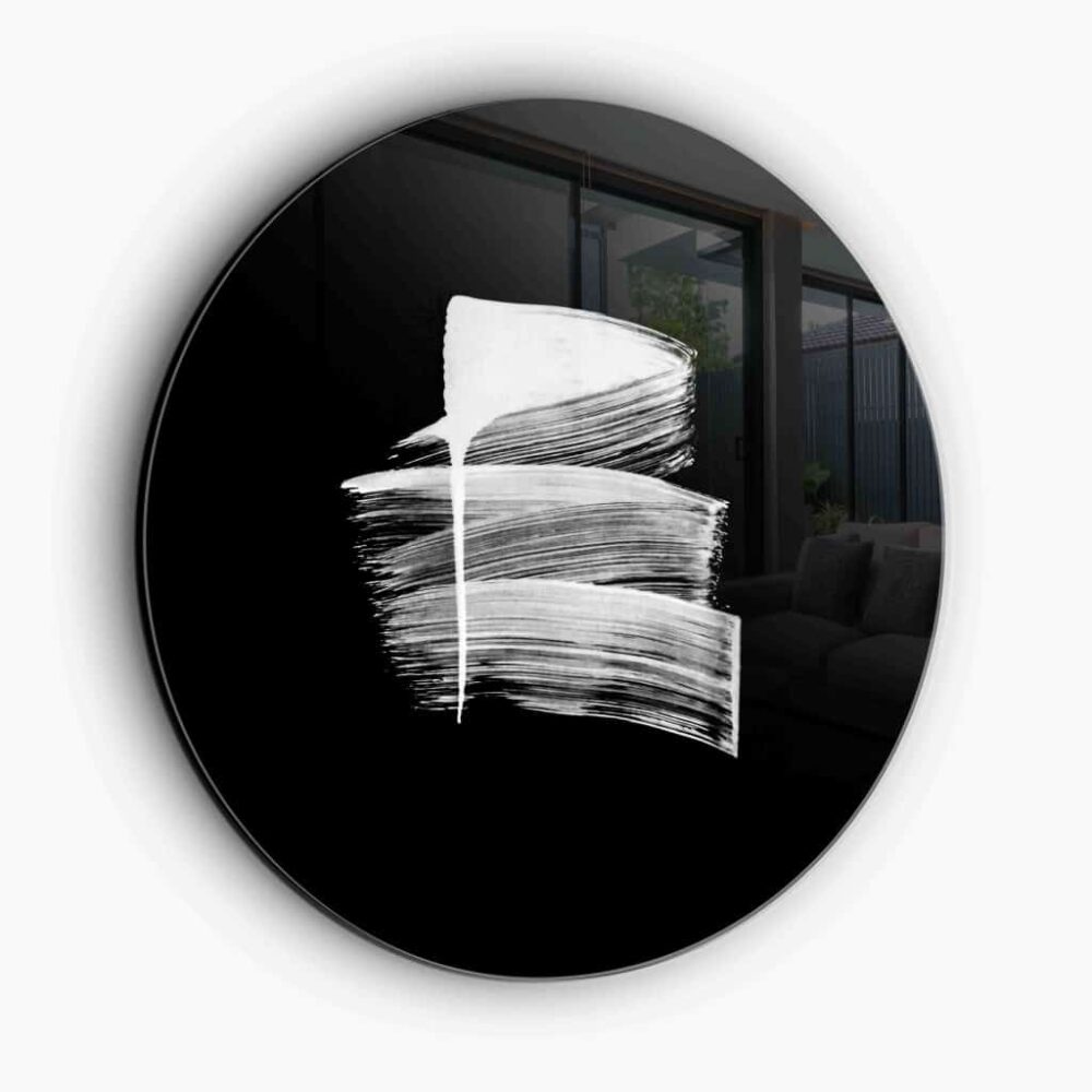 Abstract II - Muurcirkel Glass