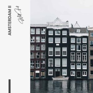 Amsterdam II - Muurcirkel Dibond