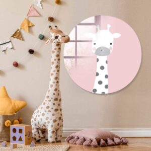 Loving Animals I - Muurcirkel Glass
