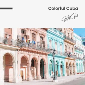 Colorful Cuba - tuinposter