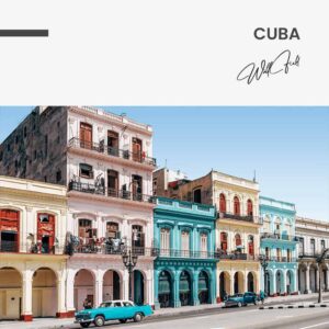Cuba - Muurcirkel Glass