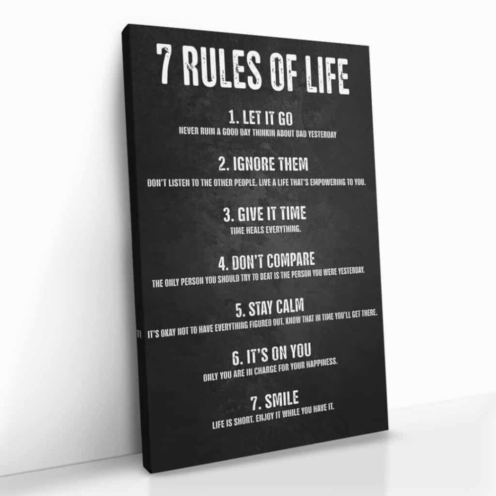 “7 Rules of Life”