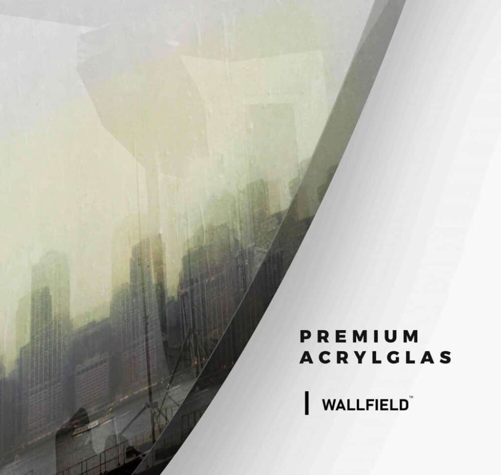 Delusional City - Muurcirkel Glass