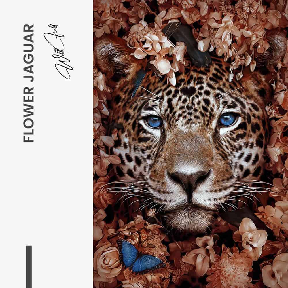 Flower Jaguar – Glass
