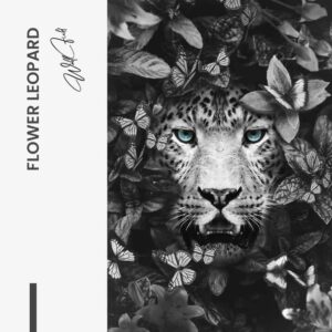 Flower Leopard – Glass