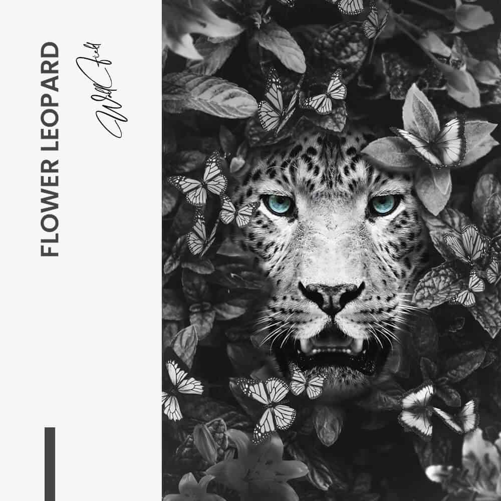 Flower Leopard – Glass
