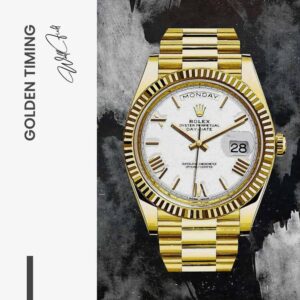 Golden Timing - Glass