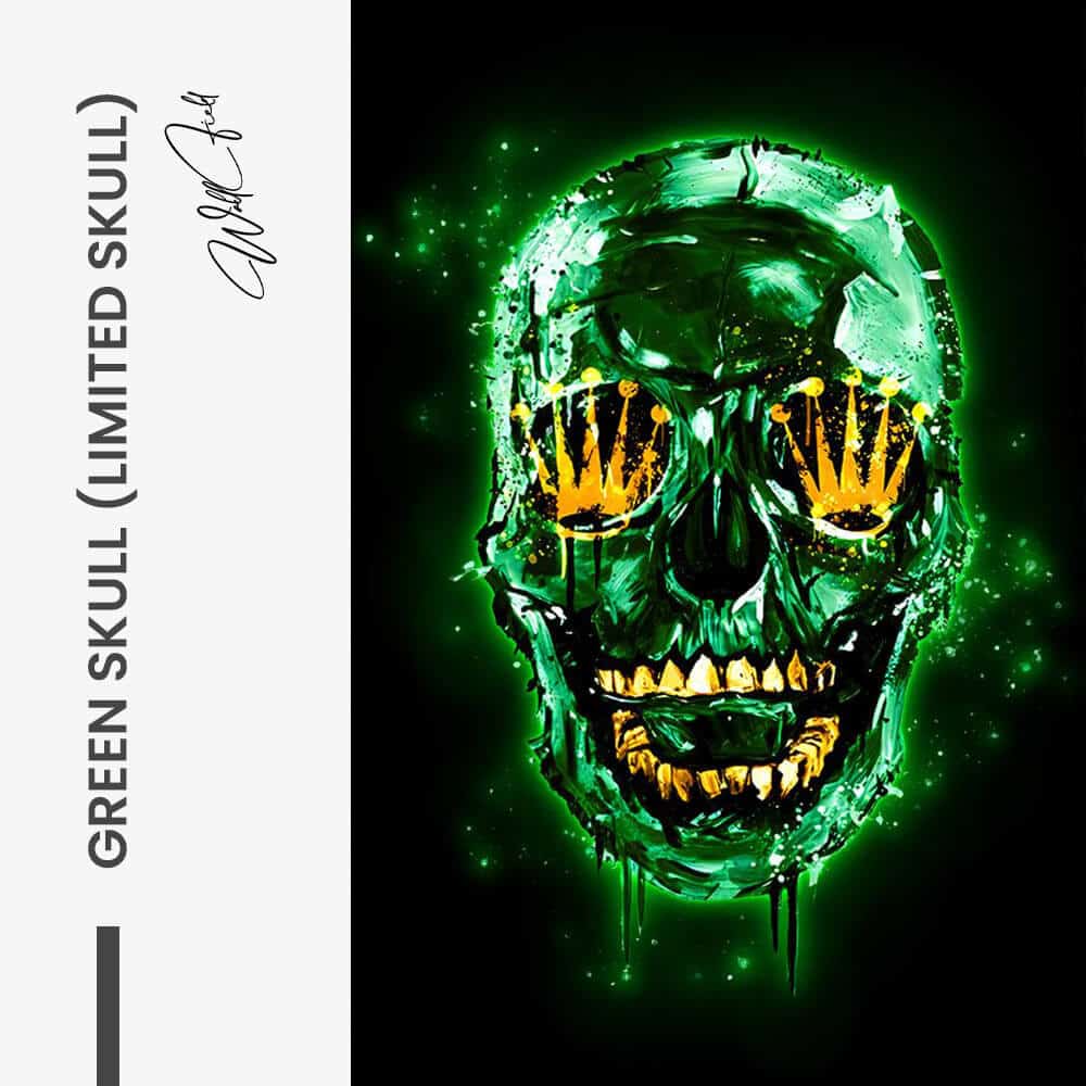 Green Skull (Limited Edition) – Glass