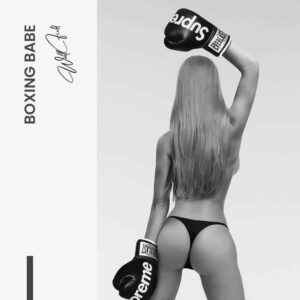 Boxing Babe – Glass