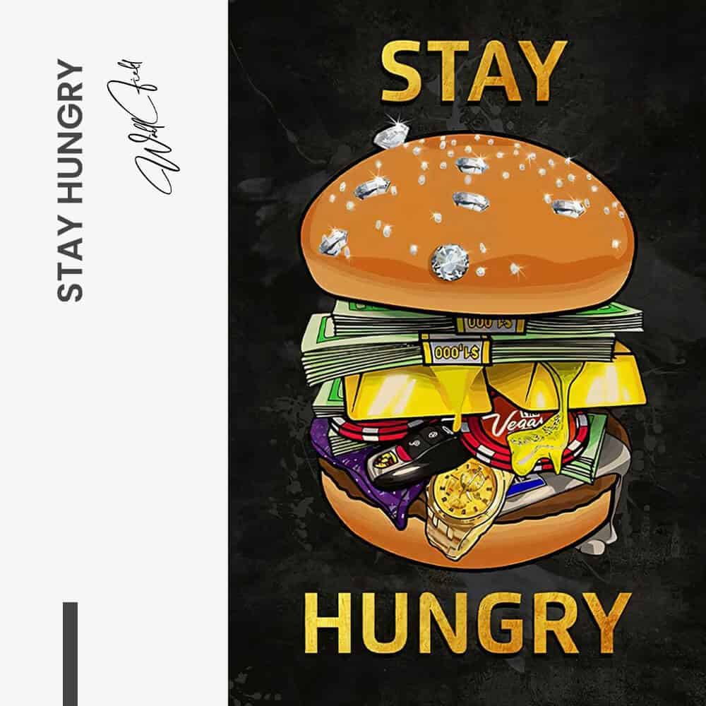 Stay Hungry - Glass
