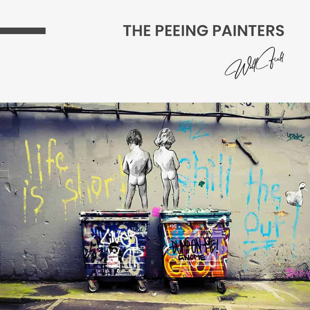 The Peeing Painters - Glass